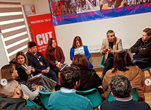 Chile: Trabajadores de Talca entregan observaciones a modificación del Subsidio por Incapacidad Laboral